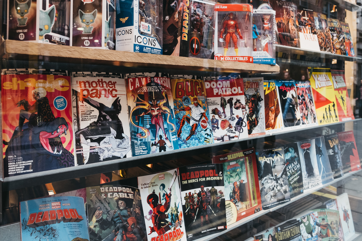 Shop for Unique Finds at Comic Book Stores around Cambridge